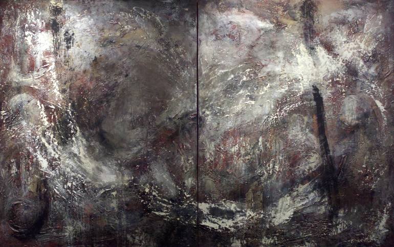 Aqua Vitae (Diptych) by Leslie Lemberg