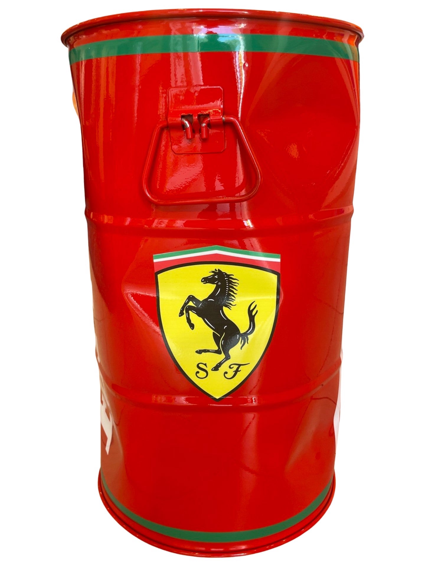 Ferrari in Red - Brand Logo Barrel by Efi Mashiah