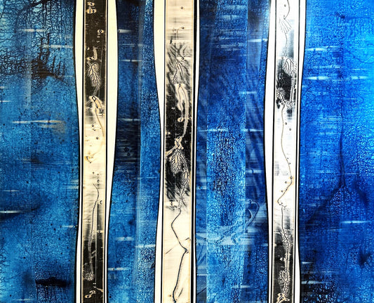Blue Birch By Michael Kessler