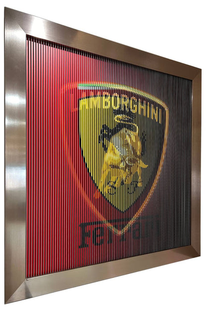 Lamborghini / Ferrari / Porsche - Lenticular Print by Efi Mashiah