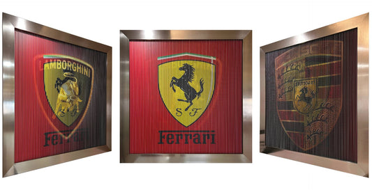 Lamborghini / Ferrari / Porsche - Lenticular Print by Efi Mashiah