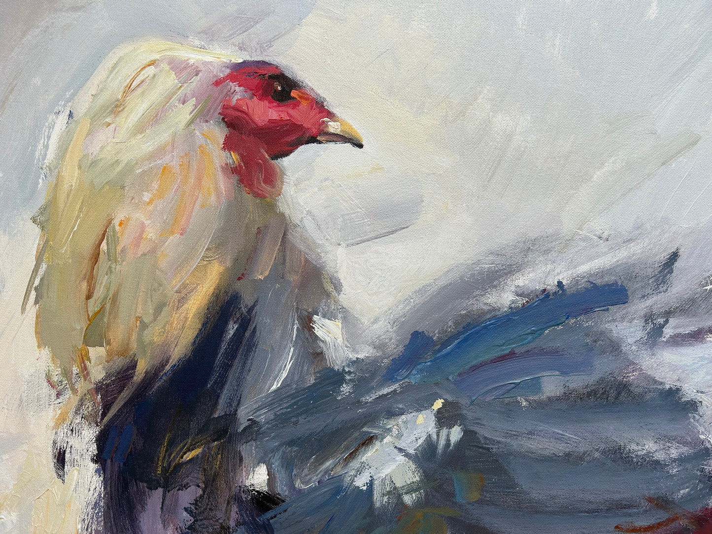Clash Of Roosters II by Qais Al Sindy