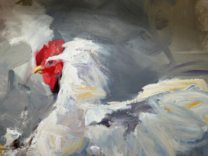 Struggle For Power / Clash Of Roosters by Qais Al Sindy