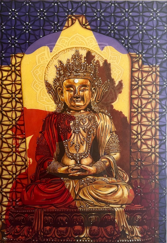 Imperial Buddha (Amitayus)  by Francois Michel Beausoleil