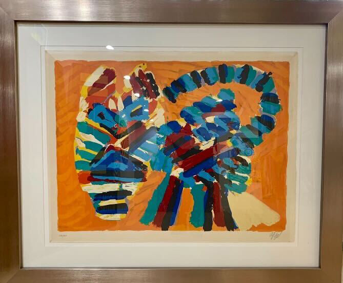 Sunshine Cat by Karel Appel
