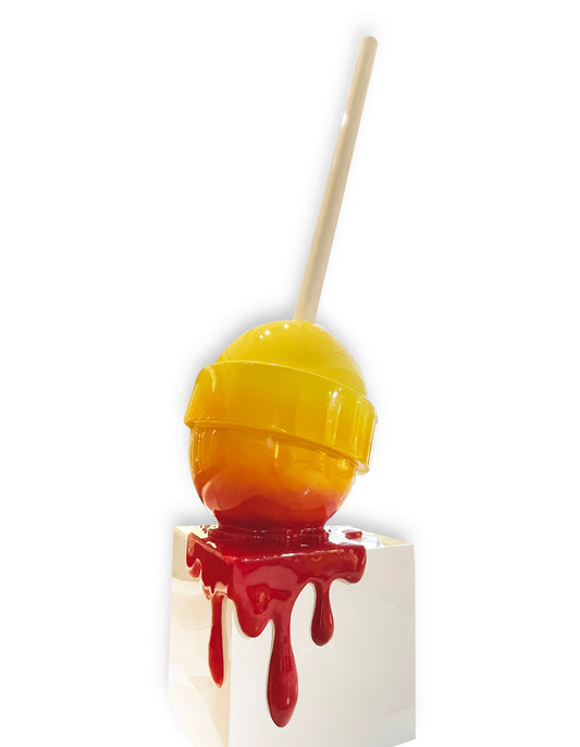 Yellow/Red Ombre Lollipop