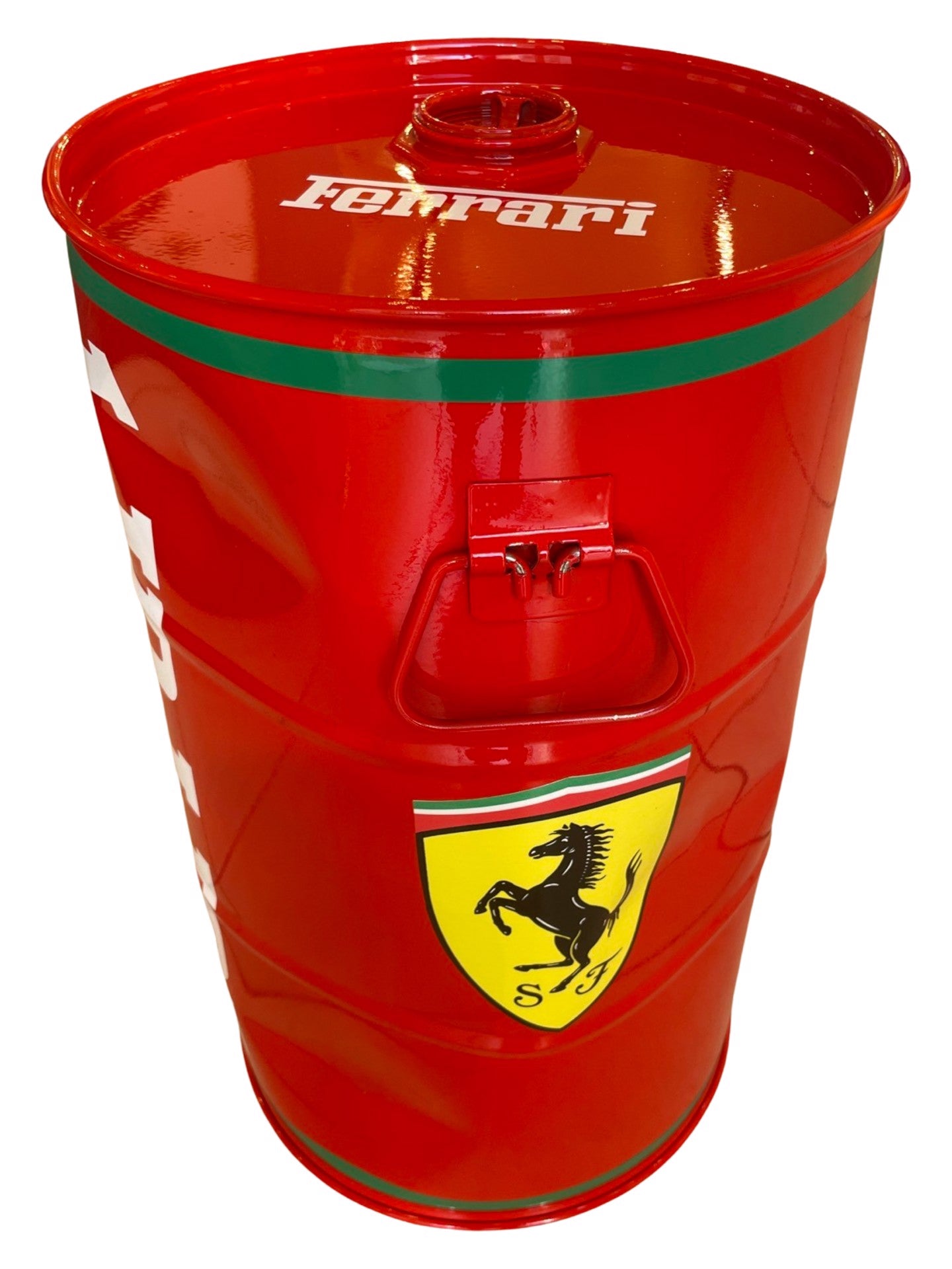 Ferrari in Red - Brand Logo Barrel by Efi Mashiah