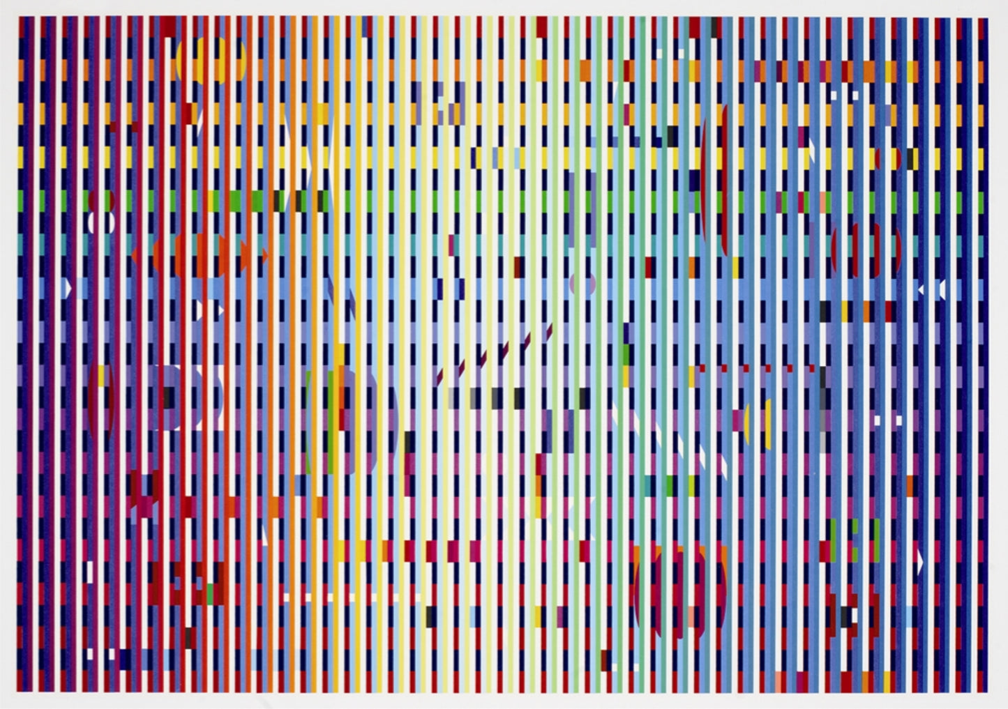 Rainbow Bright by Yaacov Agam