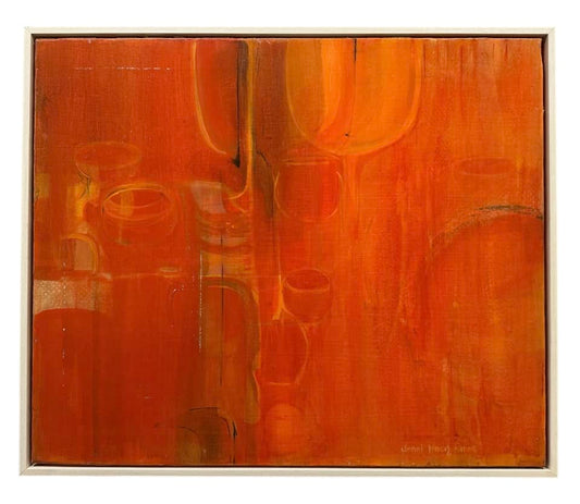 REFLECTIONS - PAINTING BY JENNI HOAG DAVIS (1916-1996)