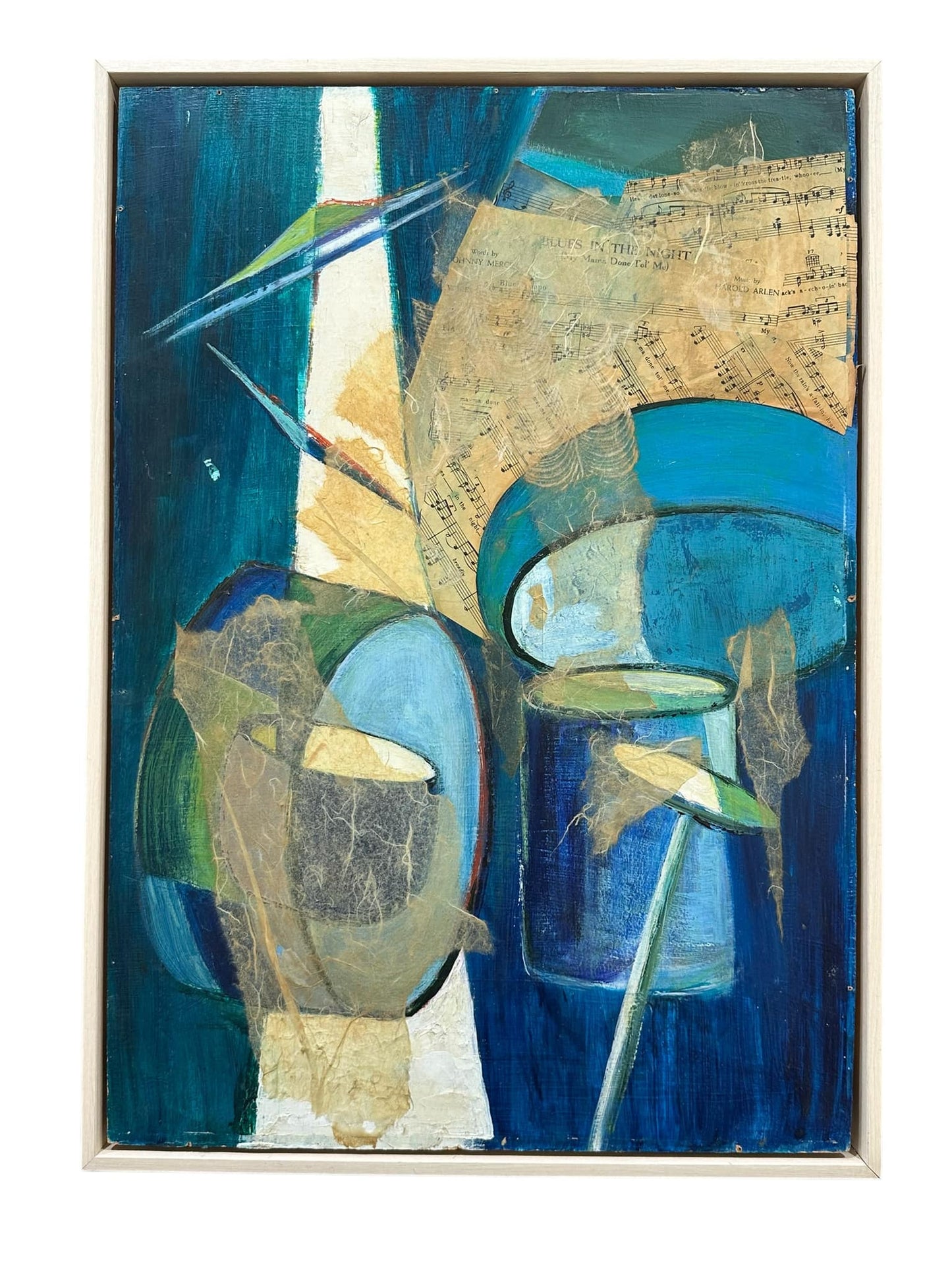 Rhythms in Color - Drums- PAINTING BY JENNI HOAG DAVIS (1916-1996)