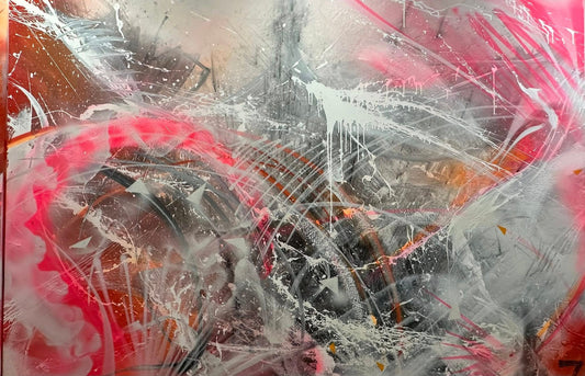 New Arrival: Monumental Triptych by L7Matrix $9,500