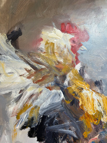 Struggle For Power / Clash Of Roosters by Qais Al Sindy