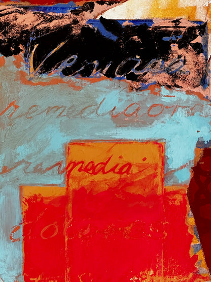 Ven Acá, Remediaora - Original Painting by Gerald Lubensky