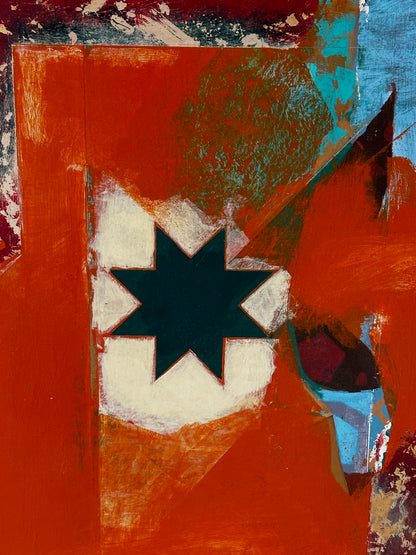 Estrella (Star) - Original Painting by Gerald Lubensky