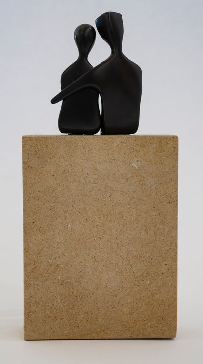 Caress on limestone by Yenny Cocq