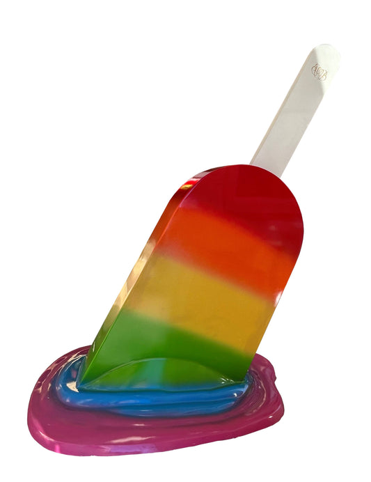 Rainbow Large Popsicle by Elena Bulatova